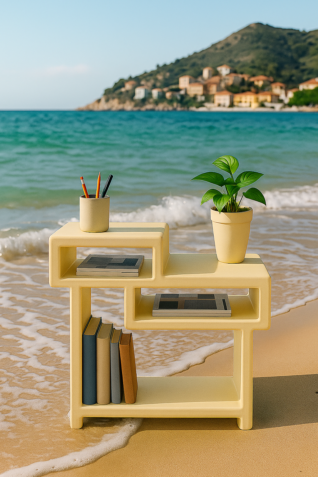 TROY - OFF WHITE | Solid Ashwood Table
