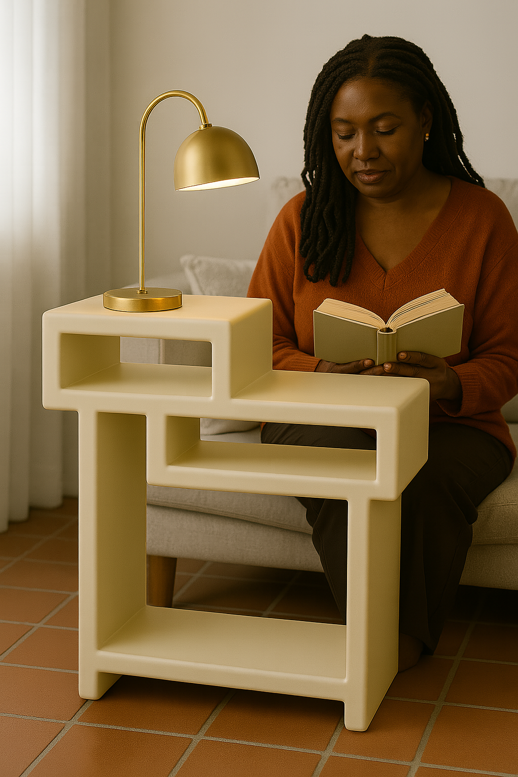 TROY - OFF WHITE | Solid Ashwood Table