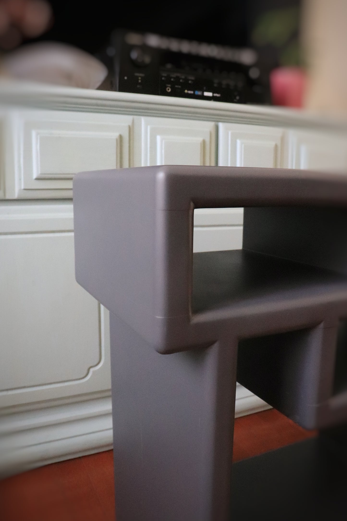 TROY-GREY | Solid wood Table | Nightstand | Living room table