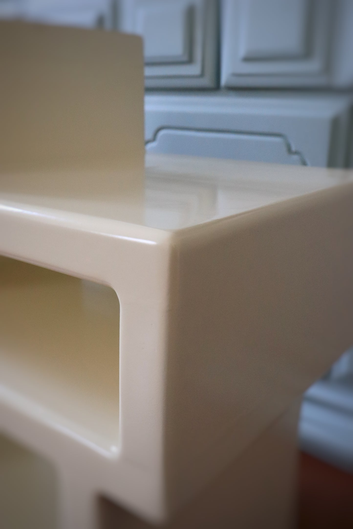 TROY - OFF WHITE | Solid wood Table | Nightstand | Living room table