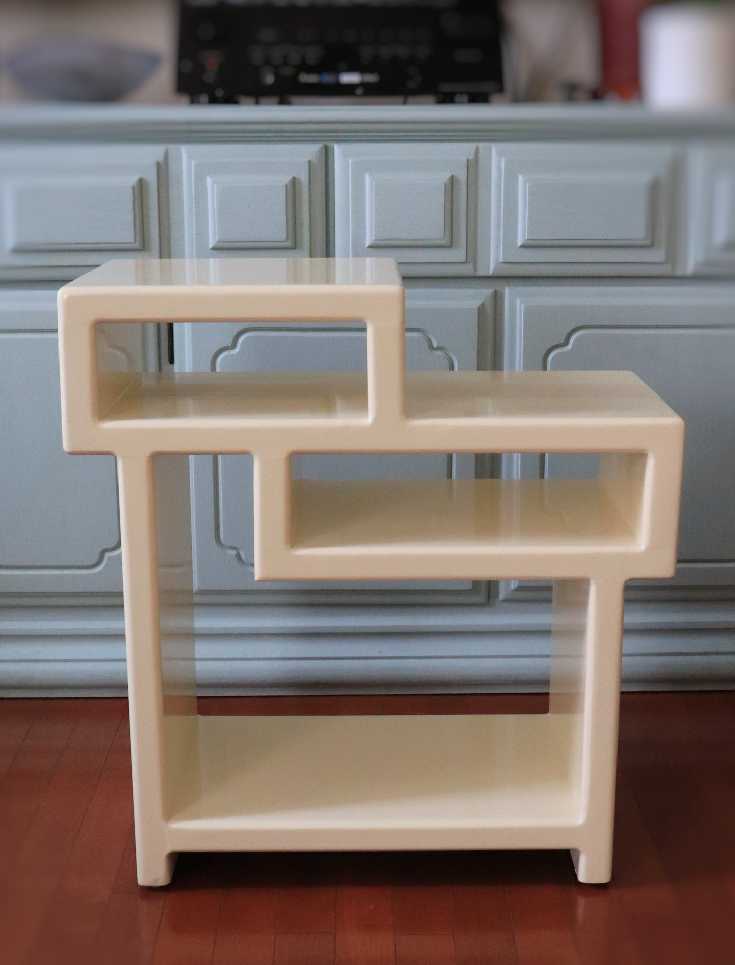 TROY - OFF WHITE | Solid wood Table | Nightstand | Living room table