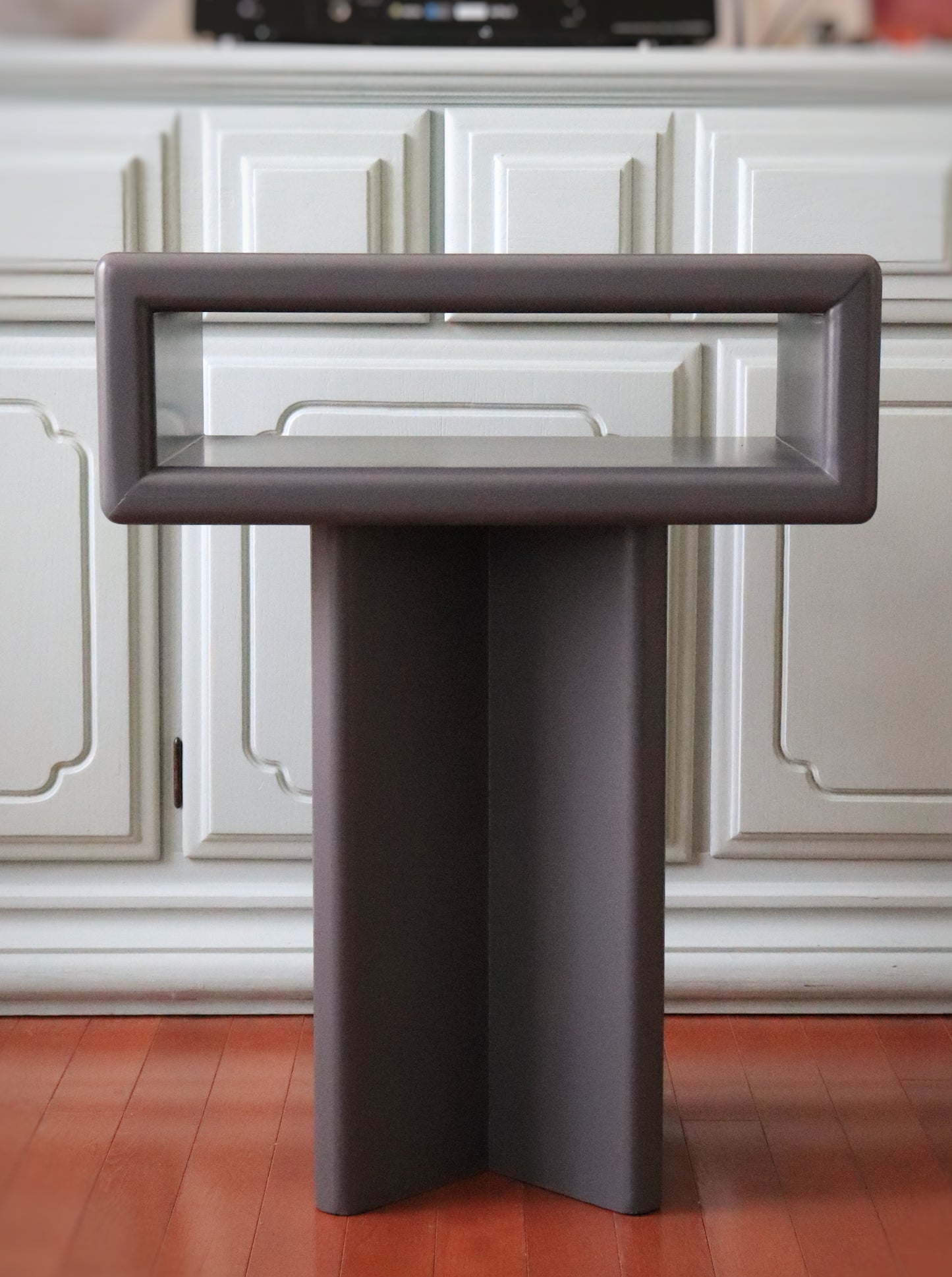 ZEUS - GREY | Solid wood Nightstand | Natural wood Table | Bedroom Nightstand | Living room table