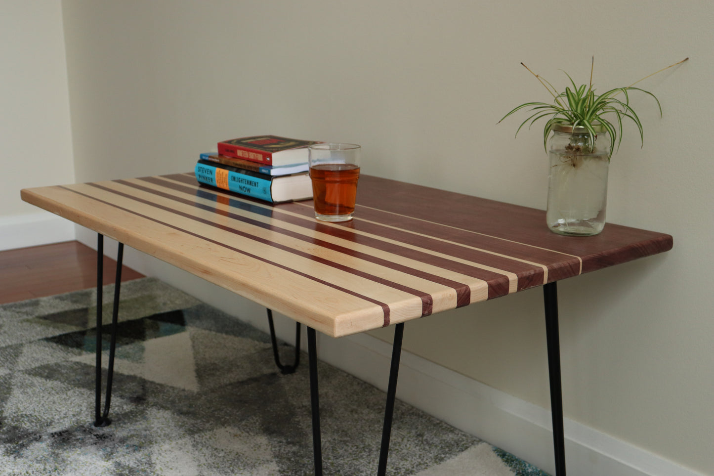Coffee Table- Purple Heart & Maple wood