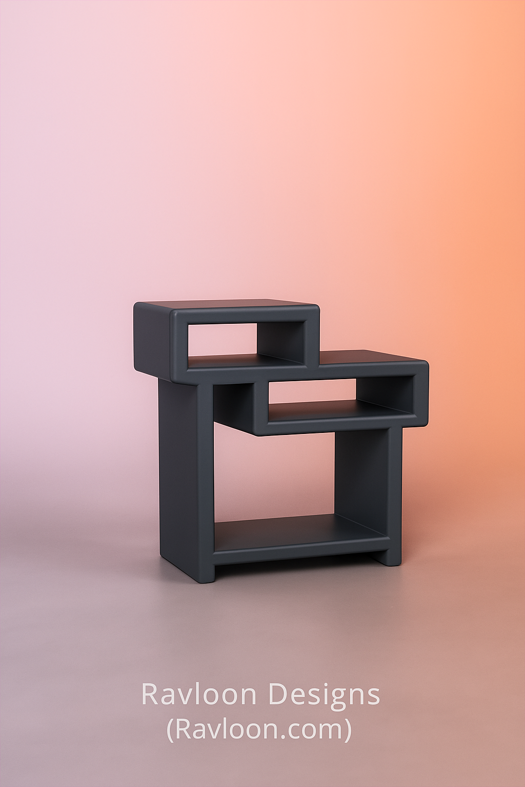 TROY-GREY | Frêne massif | Table d'appoint, table de chevet, table d'appoint.